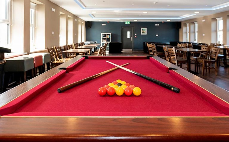 shelter billiards room