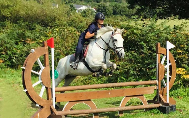 Horse Rider cross country jumps summer camps Ireland