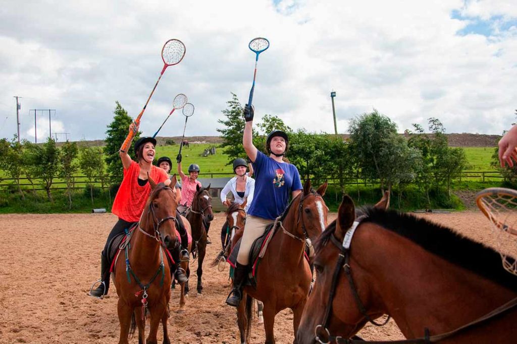 Horse Riding and English Horseball Camp Ireland