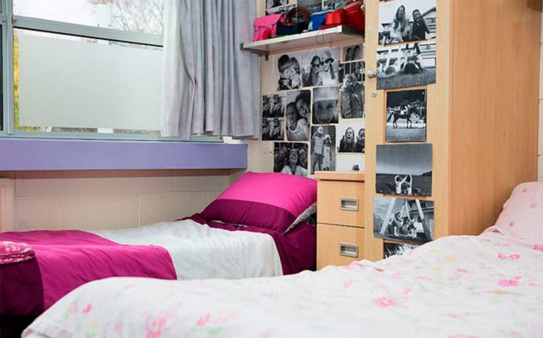 bedrooms at equestrian camp accommodation