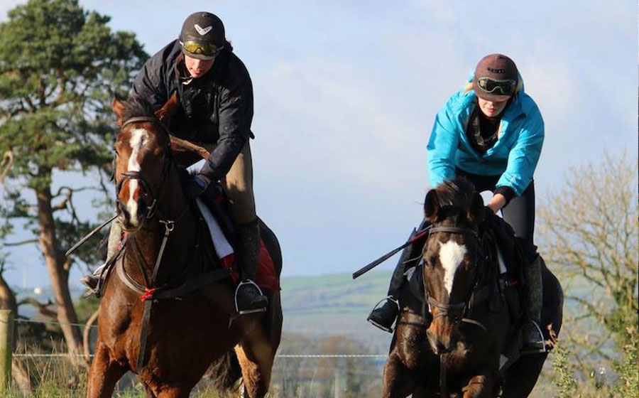 jockeys training at Adult Equestrian Horse Riding in Ireland