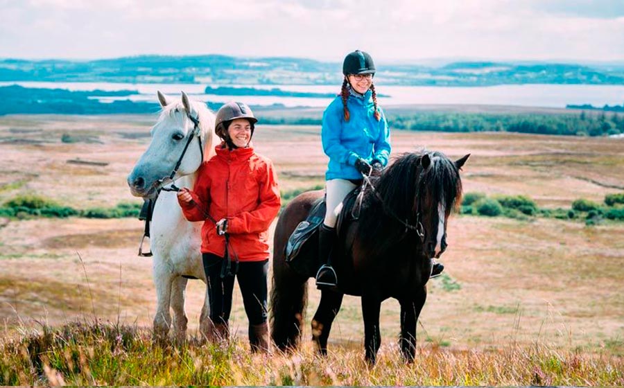 Vacaciones Ecuestres Excursiones a caballo Irlanda Airlinguee
