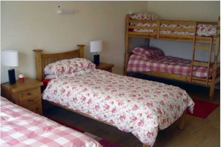 Teenage accommodation equestrian centre bedrooms.